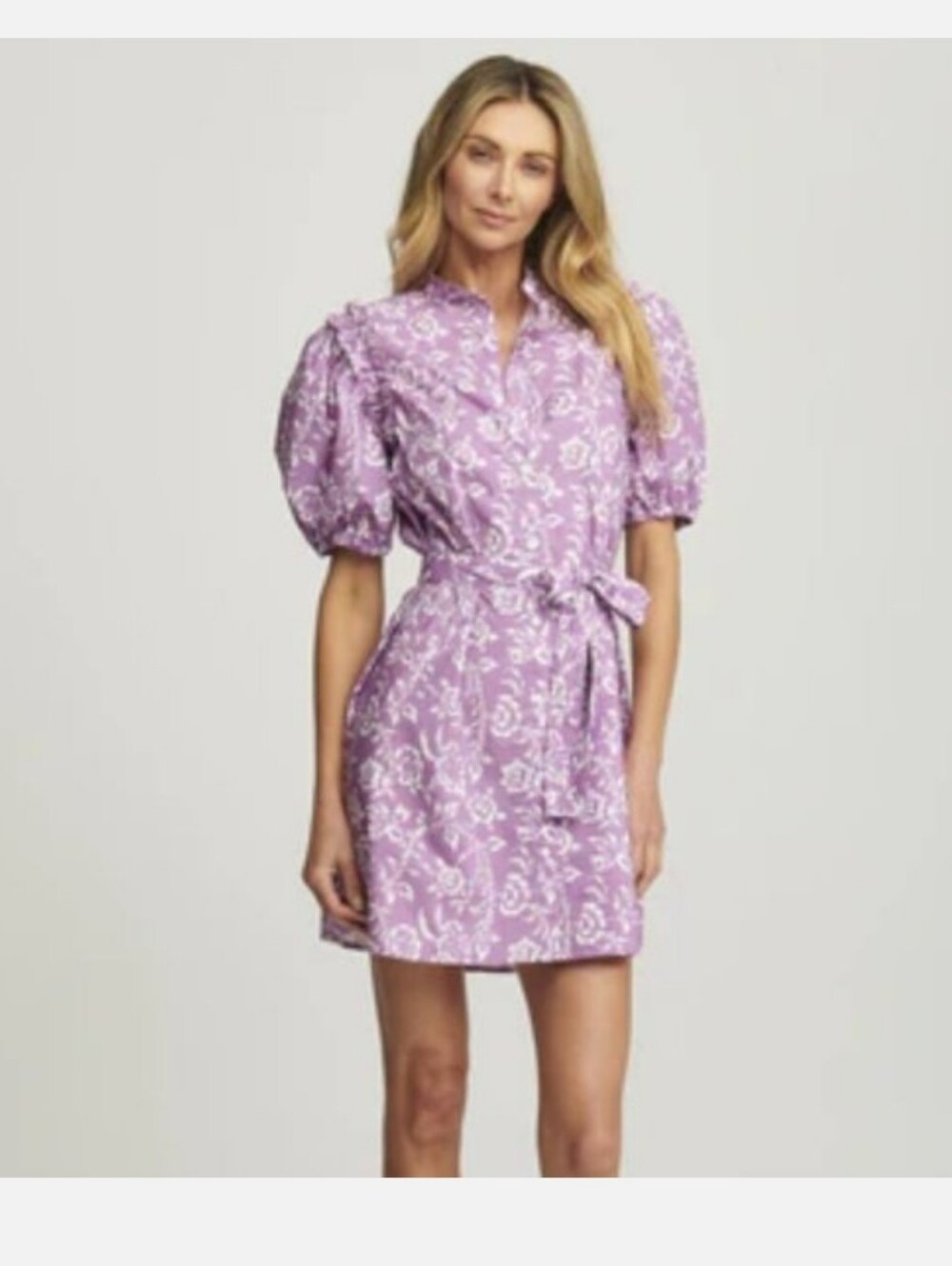 SUNDAYS Grace dress in Purple floral